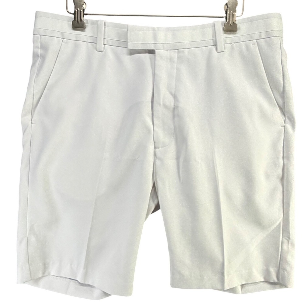 G/Fore Core Club Shorts Mens 34 White Performance Golf Chino Country Club Prep
